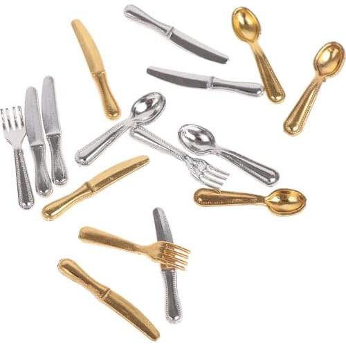 1 Set Durable Mini Food Dishes Tableware Miniature Doll House Accessories