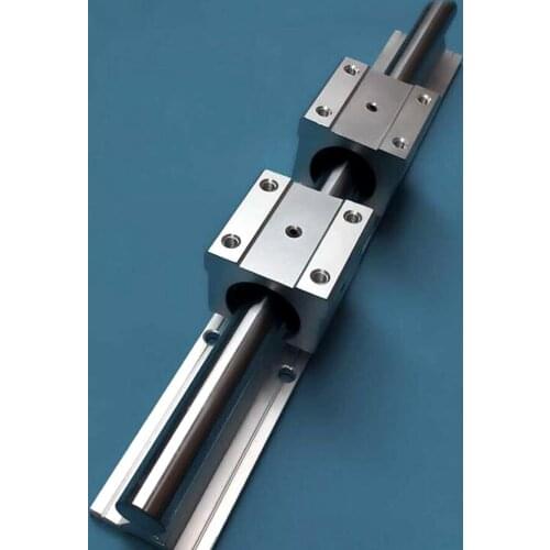 1PC SBR12 500mm linear bearing supported rails+2PCS SBR12UU bearing blocks for CNC