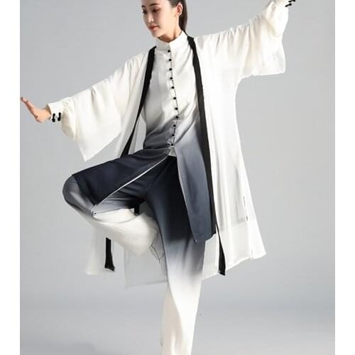 3Pc Chinese Tai Chi Clothing Taiji Performance Suit Wushu Kungfu Uniform Women Men Adults Female Taichi Exercise Clothing 12462