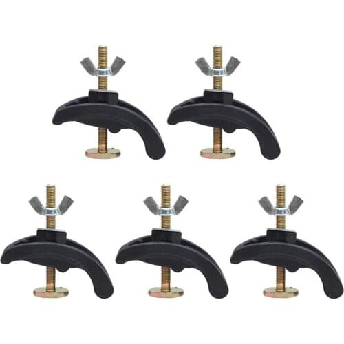 5 x CNC Milling Engraving Machine Pressing Plate Clamp Fixture T-Slot Parts