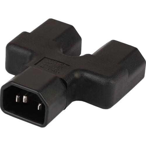 IEC320 C14 TO C21 product word power adapter conversion plug PDU server 10A to 16A adapter