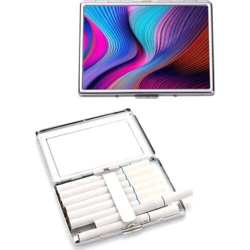 Portable Cigarette Case Cigarettes Flip Open Traveling Storage Container For Mens Gift Cigarette Container Box Holder Outdoor S