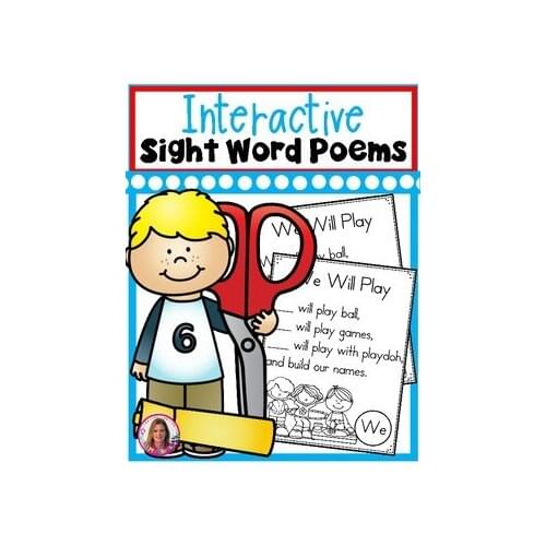 Interactive Sight Word Poems for Young Learners (Read, Write, Sequence, Respond) Kids Learning FDF File