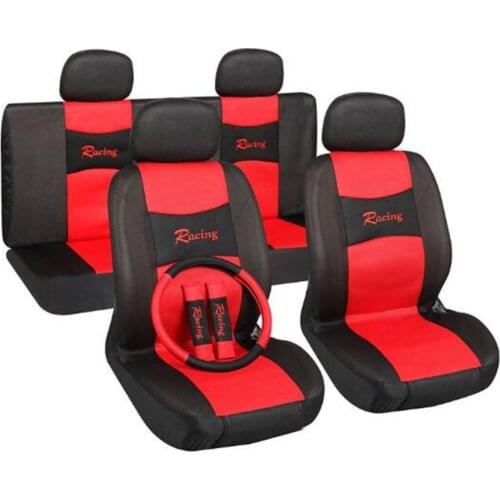 New High Quality Universal Car Seat Cover 10 Set Full Seat Covers for Crossovers Sedans Auto Interior Styling Decoration Protect