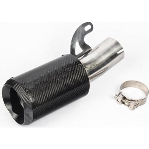 Motorcycle for BMW S1000RR 2010-2014 Exhaust Tip Muffler Escape Carbon Exhaust Silencer Tail Pipe Slip on S1000RR
