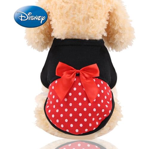 Disney Mickey Mouse Dog Clothes Autumn and Winter New Products Cat Clothes Pet Clothes Two-legged Clothes Warm Couple Models
