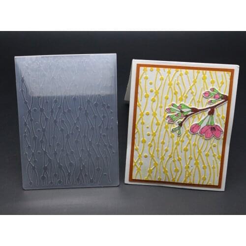 4 types Embossing Folders Plastic Scrapbooking For DIY Scrapbook Album Card Decorating Tool Crafts Card Paper Making Decoratio
