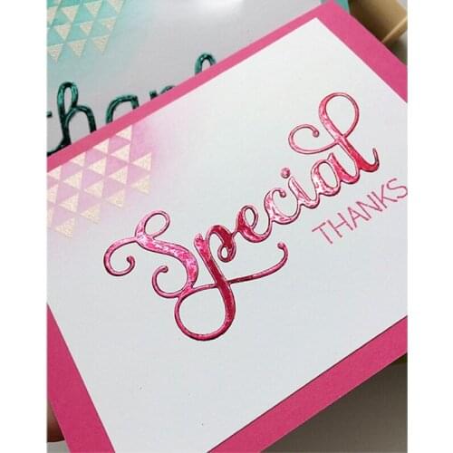Special Metal Cutting Dies Stencils DIY Scrapbooking Album Paper Cards Craft Decorative Embossing Word Dies