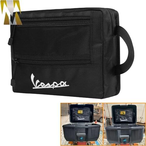 For Vespa GTS GTV LXV150 300 GTS250 Motorcycle Trunk Cloth Bag Multifunctional Luggage Motorbike Storage Pocket Inside Toolkit