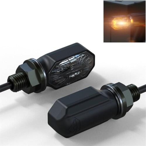 Vikings motorcycle LED for Harley Davidson Turn signal light retro lamp Amber universal Indicator for yamaha honda suzuki KTM