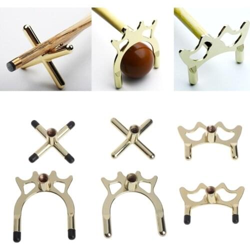 1pc Copper Stick Frame Billiards Snooker Pool Cue Rest Bridge Head Holder Accessories