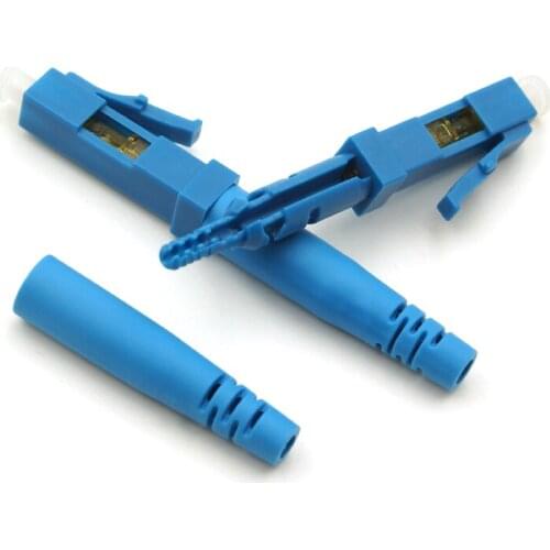 10pcs/lot Lc/upc fiber optic quick connector pre-embedded cold junction lc cold connector
