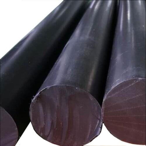 110mm~200mm diameter PTFE bar Black graphite polytetrafluoroethylene bar environment-friendly non-toxic DIY PTFE plastic rod