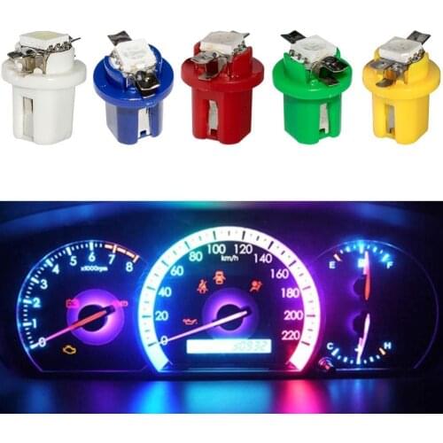 Car t5 LED color dashboard light universal LED light car indicator car accessories