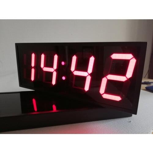 Four-inch Four-digit Super-large Digital Tube Display/countdown Timer/stopwatch/clock Three-in-one/with Remote Control
