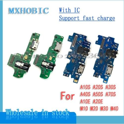 Fast Charging Dock Connector Board For Samsung A10S A20S A30S A40S A50S A70S M10 M20 M30 A10E A20E A107F Charger Port Flex Cable