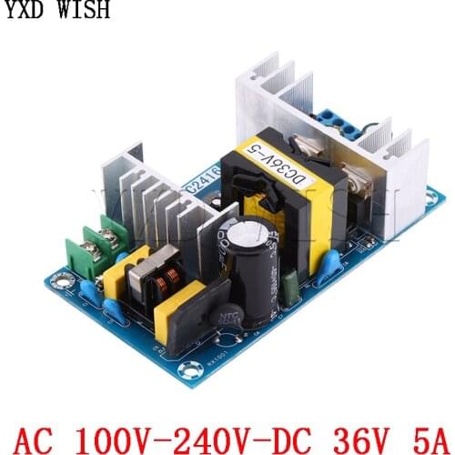Isolation Switching Power Supply Module 36V 5A Power Supply Module AC-DC Converter 110V 240V to 36V Switched Power Supply