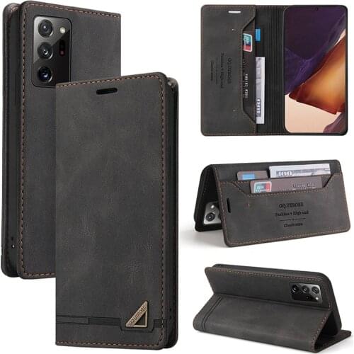 A72 A71 A52 A51 A40 A30 A20 A10 Flip Leather Case for Samsung S21 S20 S10 S9 S8 Plus Note 20 Ultra 10 9 8 Magnetic Wallet Case