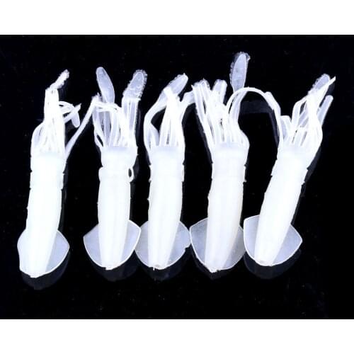 Soft Fishing Lures Luminous Octopus Squid Baits Glow In Dark 100m/9g Sea Fishing Wobblers Trolling Isca Artificial Bait Tackle