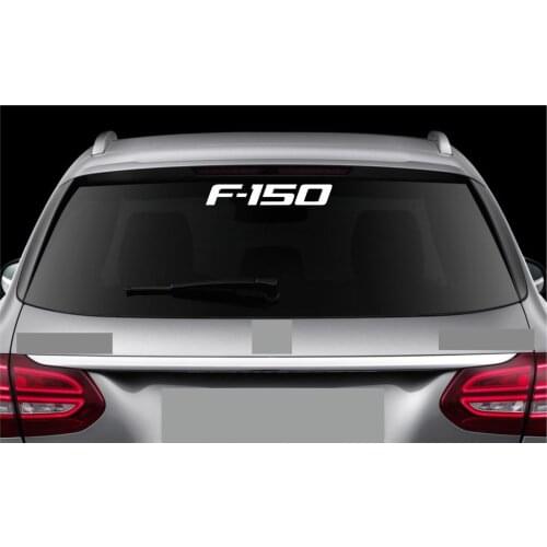 For Rear Window sticker fits Ford F 150 Decal Emblem Car Logo RW16