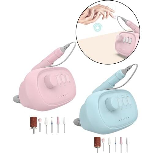 30000RPM Professional Electric Nail Drill Nail File Machine Pedicure Sets Home Micro Motor Electric Manicure Drill Set