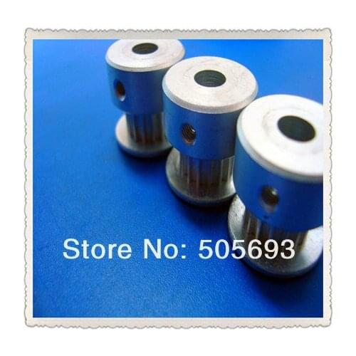 T2.5 timing pulley 16teeth width 6mm ID bore 5mm for 3D printer 100pcs/pack