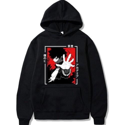 Dabi Boku No Hero Academia Hoodie Long Sleeve Sweatshirt Pullovers Loose Tops