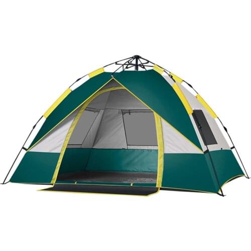 2-3 Person Camping Tent Automatic Pop Up Outdoor Family Tent Double Layer Waterproof Hiking Trekking Portable Backpacking Tents
