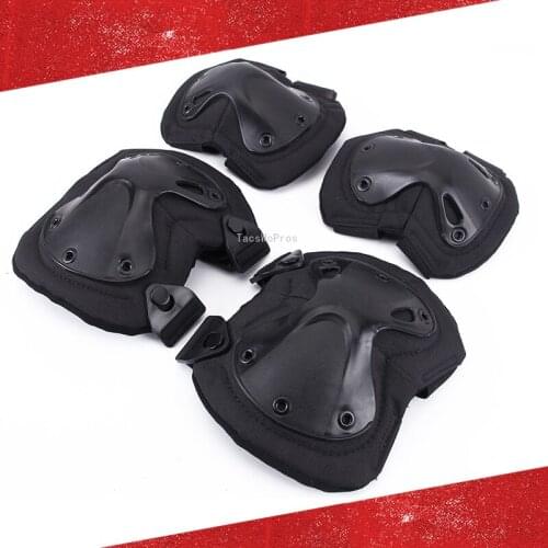 Military Training Elbow Knee Pads Wear Resistant Army Tactical Combat Protection Elbow Pad Knee Pad Set Shooting Hunting Gear