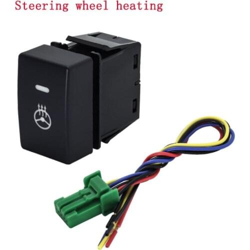 1PC fan Rearview mirror folding speaker Driving recorder radar Front Fog Light Switch Button For Honda CITY 15-19