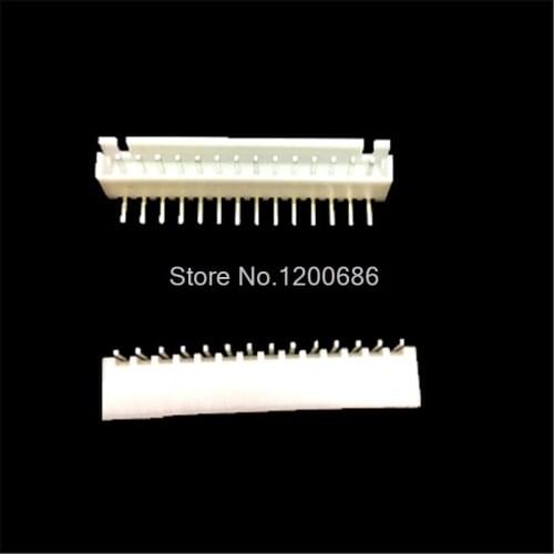 100 piece XH 2.54 14-Pin Connector Right angle socket plug Male connector