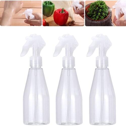 3pcs 200ml Hairdressing Spray Bottle Empty Bottle Refillable Mist Bottle Salon Barber Hair Water Sprayer Care Tools