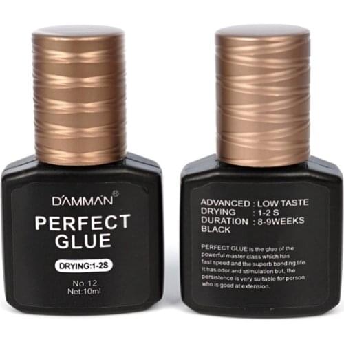 5Bottles DAMMAN Eyelash Glue Professional Eyelashes Extension Strong Adhesive Kroea 1-2 Sec Dry 7-8 Weeks Long Lasting Gum