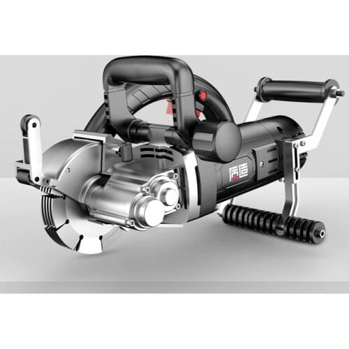 Wall Chaser One-Time Forming Dust-Free Water and Electricity Installation Engineering Wall Trunking Machine Concrete Cutting Ma