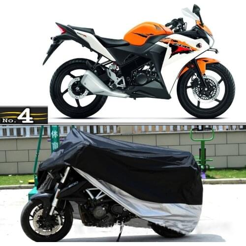 MotorCycle Cover For Honda CBR150R WaterProof UV / Sun / Dust / Rain Protector Cover Made of Polyester Taffeta