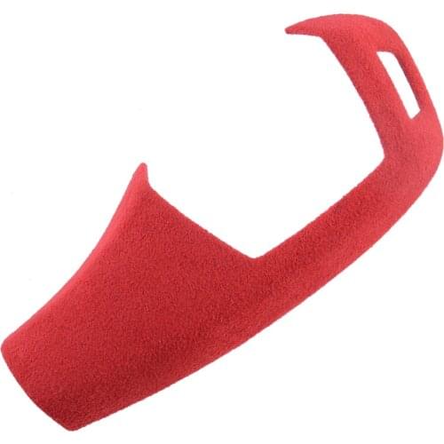 DWCX Red Car Gear Shift Knob Cover Trim Protector Fit For BMW X5 X6 5 Series E60 E70 E71 2008 2009 2010 2011 2012 2013 LHD