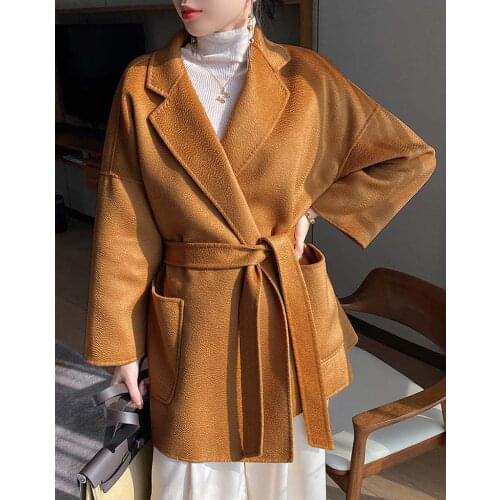 Женские верблюжьи пальто L-hikari China At AliExpress