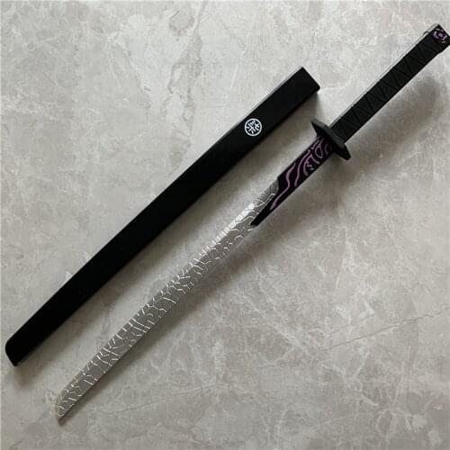 1:1 Assassins Scissor Seven Sword Weapon Cosplay Five Six Seven Killer Magic Sowrd Ninja Knife Prop Model Toy 104cm