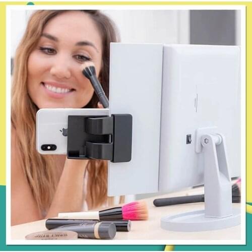 Portable Universal Interactive Phone Stand Bracket Clip On Monitor Side Mount For Laptop Mobile Phone Holder Non Slip