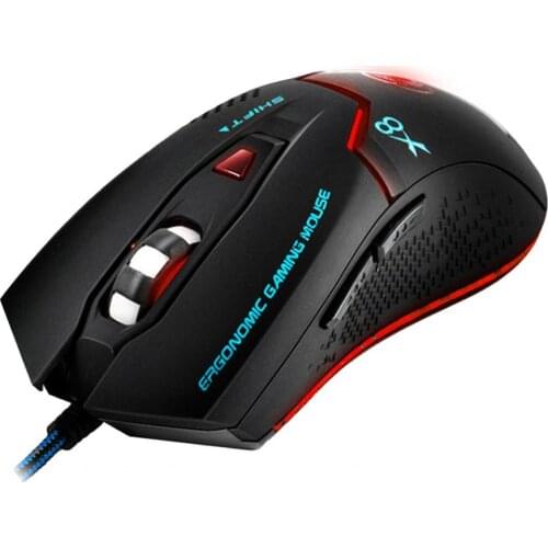 BL IMICE X8 Gaming Mouse Wired Luminous Adjustable DPI LED Wired Mouse for PC Laptop Computer Professional gaming mouse