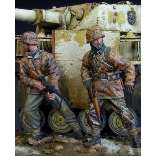 1/35 Resin Figure Model kits Unassambled Unpainted GK kits 973