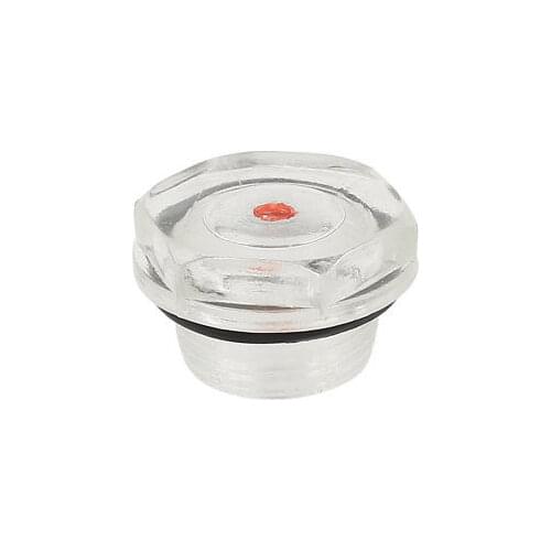 Repair Parts 20mm Dia Male Thread Air Compressor Oil Level Liquid Sight Glass