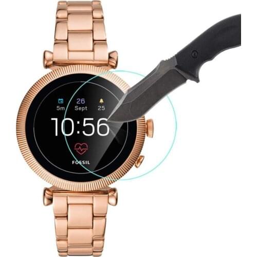 Tempered Glass Protective Film Guard For Fossil Sloan HR Gen 4 Generation Watch Smartwatch Screen Protector Cover Protection
