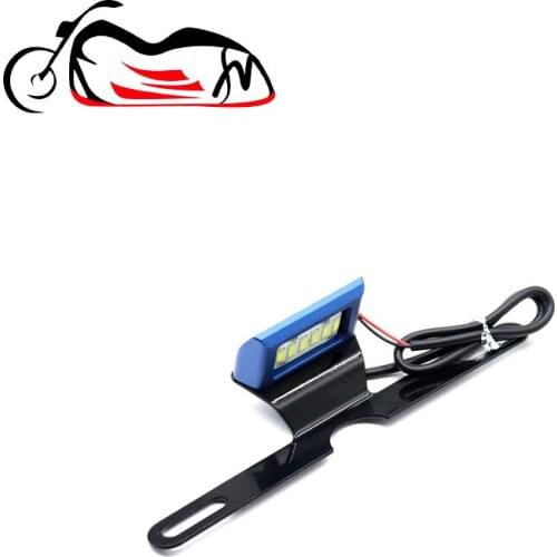 Motorcycle Accessories For YAMAHA MT MT10 MT09 MT07 MT03 MT01 MT25 MT125 MT-03 CNC Rear License Number Plate LED light Lamp