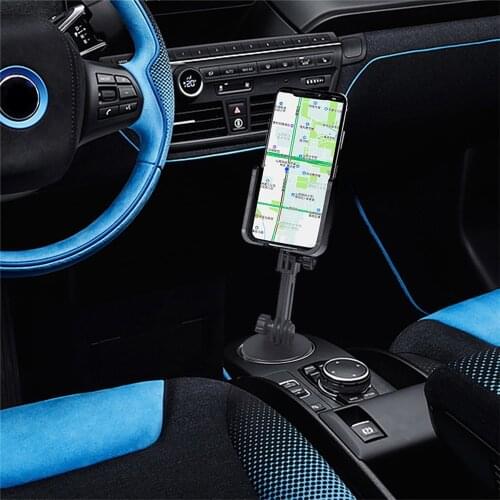 Car Phone Holder Cup Phone Cradle Bracket Mount for Samsung for Huawei Smartphone Accessories