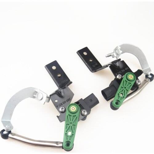 SCJYRXS Headlight Level Sensor Front Right + Left 3Q0412521A 3Q0412522A for Passat B8 Golf MK7 Magotan Touran Tiguan Seat Ateca