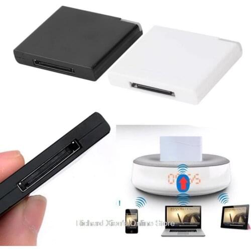 Bluetooth Audio Adaptador Receiver Receptor Bluetooth Adapter A2DP Music Receiver Adapter for iPod For iPhone 30-Pin Dock Speak