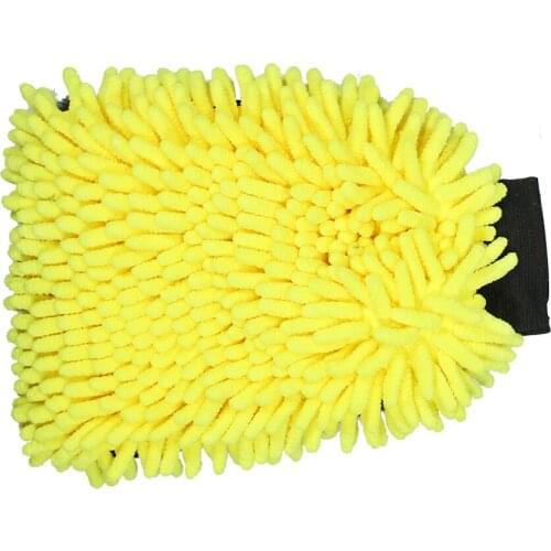 YUNPICAR Car Wash Mitt Double Sided Waterproof Scratch Free Wash Glove,2 Pack