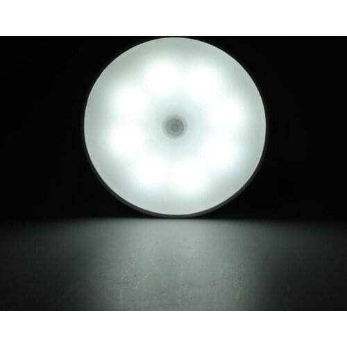 Body Induction Lamp USB Charging Motion Sensor Light Energy-saving LED Night Light For Room Decor Corridor Stairs Cabinet Wall