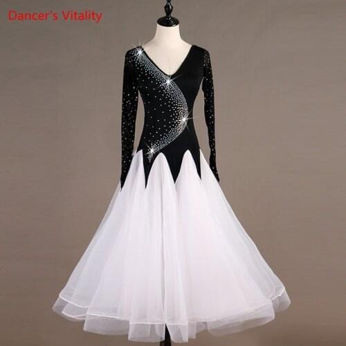 Custom Made Modern Dance Dresses For Ladies Women Girls Rumba Cha Cha Skirt Ballroom Competition Costume